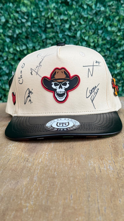 Gorra Primera Edición Tipo De Rancho Autografiada